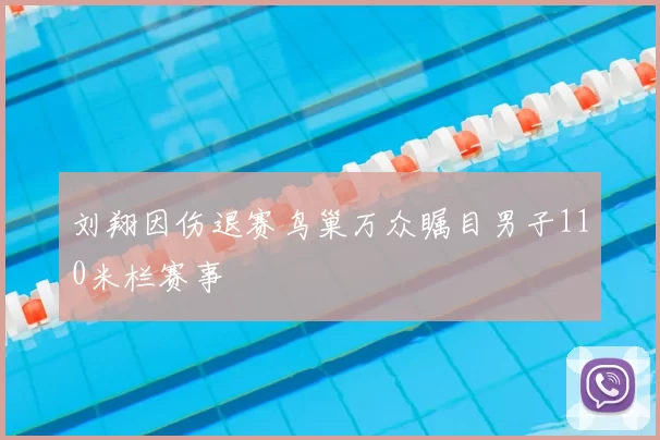 刘翔因伤退赛鸟巢万众瞩目男子110米栏赛事