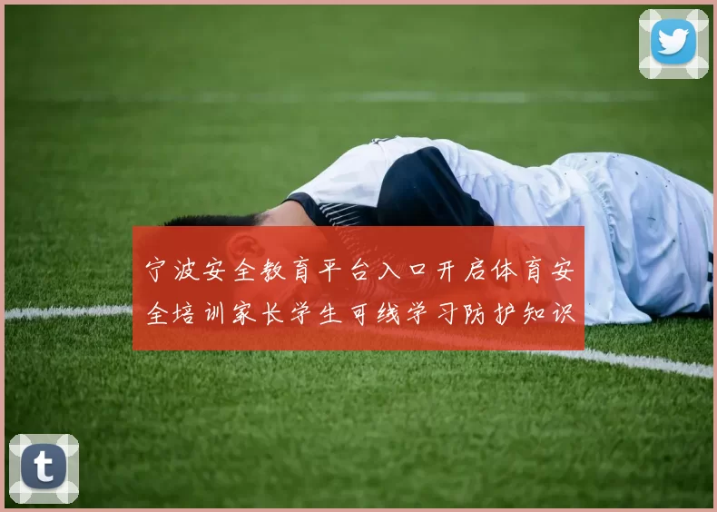 宁波安全教育平台入口开启体育安全培训家长学生可线学习防护知识